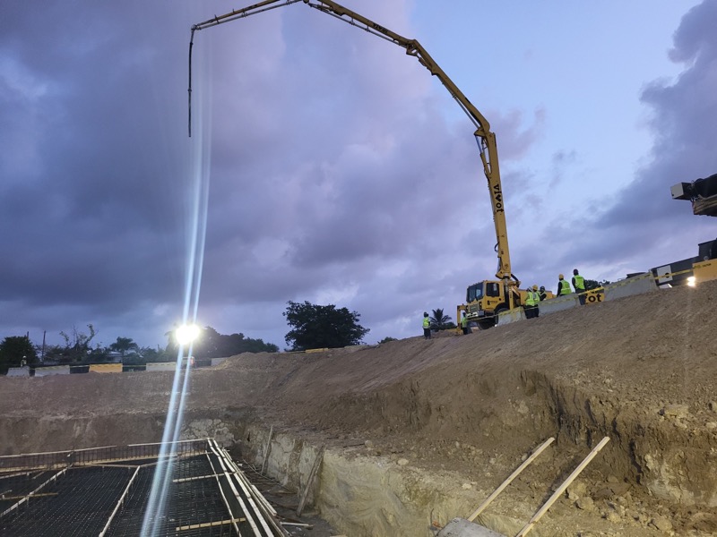 Virgin Islands Department of Education Announces First Concrete Pour at New Arthur A. Richards PreK – 8 School Site