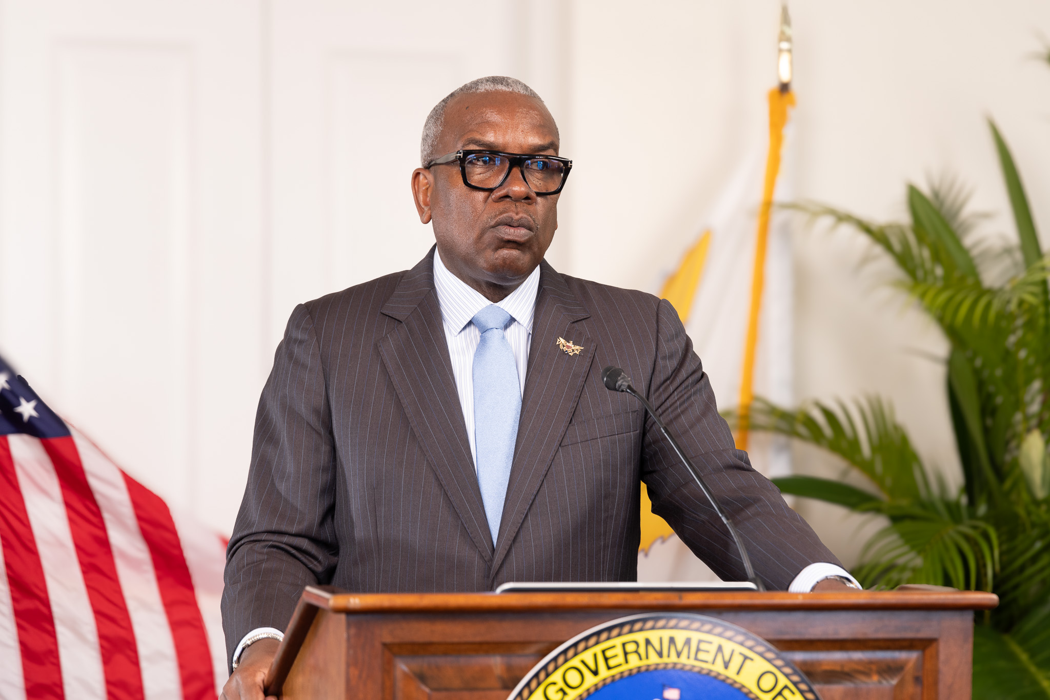 Governor Bryan Addresses WAPA Outages, Pledges Full Support for Restoration